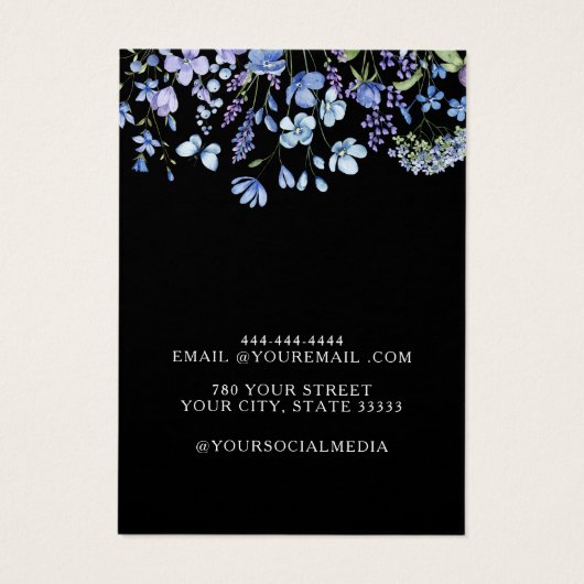 Fleur sauvage moderne  de l'oreille bijouterie Car (Dos)