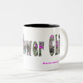 Fleur sauvage Mug (Devant droit)