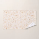 Fleur Sauvage Neutre Minimaliste (Serviette à main)
