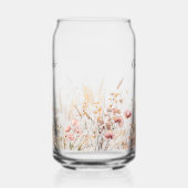 Fleur sauvage nom personnalisé script monogramme i (Gauche)