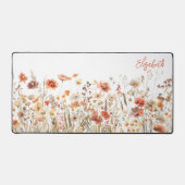 Fleur sauvage orange aquarelle (Recto)