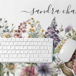 Fleur sauvage personnalisé<br><div class="desc">Découvrez notre dernier accessoire de bureau indispensable - le Top Mat Fleur sauvage Watercolor ! 🌺 Personnalisez ce beau tapis avec votre nom en caractères de script délicats et élever votre espace de travail esthétique. Découvrez comment cette magnifique pièce peut apporter une touche de nature et d'inspiration à votre quotidien....</div>
