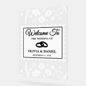 Fleur sauvage Postage Mariage Bienvenue (Angle)