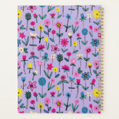 Fleur sauvage pré fleuri dessiné à la main (Dos)