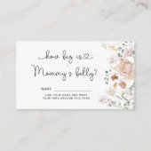 Fleur sauvage quelle est la taille de la carte de  (Devant)