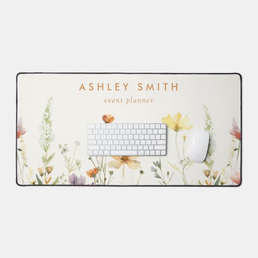 Fleur sauvage rustique (Clavier et souris)