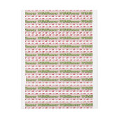 Fleur sauvage Tamper-Proof Honey Jar Lid Étiquette (Feuille)