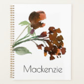 Fleur sauvage | Terracotta Orange Bohemian Custom (Devant)