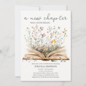 Fleur sauvage | Thème du livre Invitation de douch (Devant)