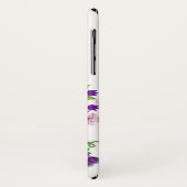 Fleur sauvage violet Bouquet iPhone / coque ipad (Dos/Gauche)