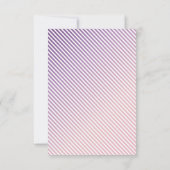 Fleur sauvage violet fille Merci Carte photo (Dos)