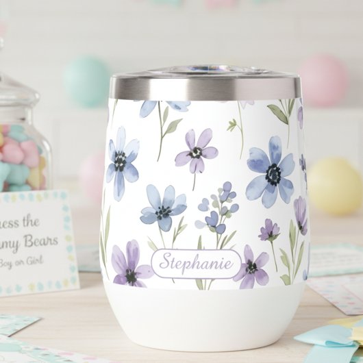 Fleur sauvage violette