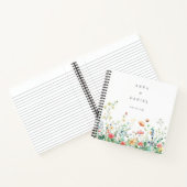 Fleur sauvage Whimsical Meadow Mariage livre d'inv (Intérieur)
