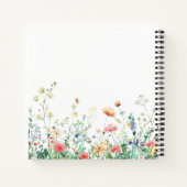 Fleur sauvage Whimsical Meadow Mariage livre d'inv (Dos)