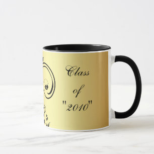Fleur Scrollwork "classe" de tasse d'obtention du