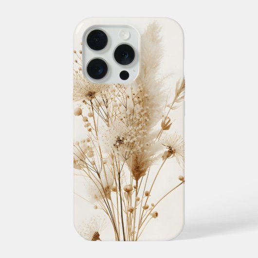 Fleur Séchée Botanique Beige (Verso)