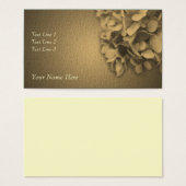 Fleur Sepia Hydrangea âgée (Devant & derrière)