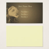 Fleur Sepia Rosebud âgée (Devant & derrière)