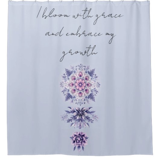 Fleur Serenity Mandala Douche rideau (Devant)