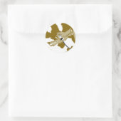 Fleur seule - Stickers Art (Sac)