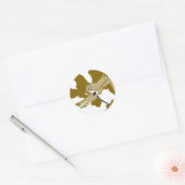Fleur seule - Stickers Art (Enveloppe)