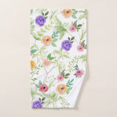 Fleur Shabby Chic (Serviette à main)
