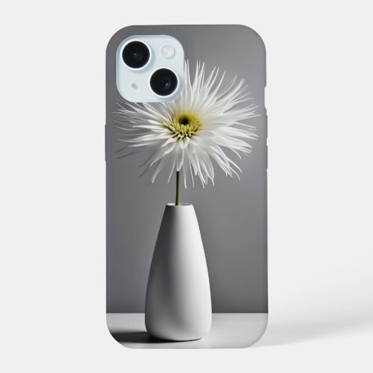 Fleur simple dans un vase (Verso)