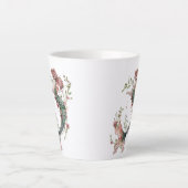 Fleur Sirène Latte Mug - Romance Whimsical (Devant)