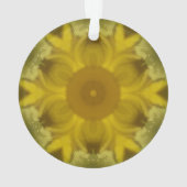 Fleur soleil éclate dorée (dos)