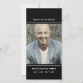 Fleur Sympathique Rose blanche MERCI noir | PHOTO (Dos)