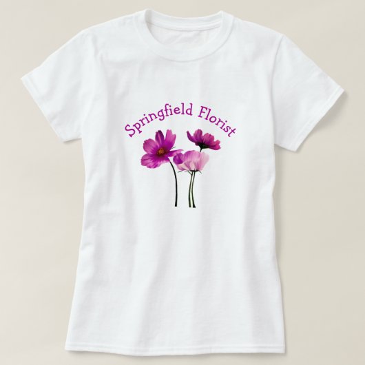 Fleur T-shirt femme (Design devant)