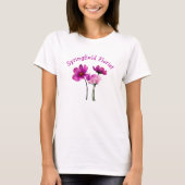 Fleur T-shirt femme (Devant)