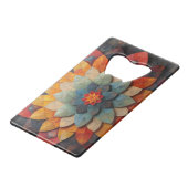 Fleur texturée Mandala Art (Devant Angle)