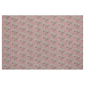 Fleur tissu Fleur rose Fleur tissu Coton ou Poly (Fat Quarter)
