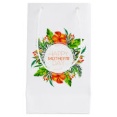 Fleur tropicale Bonne fête des mères | Sac cadeau (Devant)