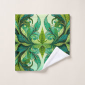 Fleur Tropicale Décorative (Gant de toilette)