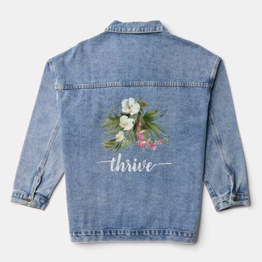 Fleur tropicale rose de la plage prospère (Verso)