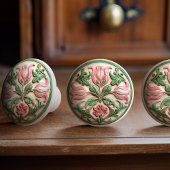 Fleur Tulip Harmonie Céramique Bouton Tulip