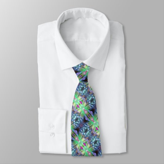Fleur UV Cravate masculine #2 (Attaché)