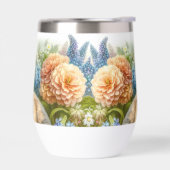 Fleur vintage avec lapin  (Gauche)