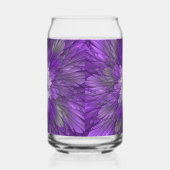 Fleur violette abstraite psychédélique Art fractal (Droite)