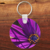 fleur violette avec porte-clés pollen (Recto)