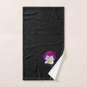 Fleur violette btcnm (Serviette à main)