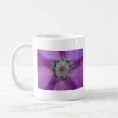 Fleur violette de Mug avec le texte : "Bonne journ (Gauche)