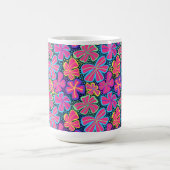 Fleur vive 🌸 tasse de café 15oz (Centre)