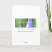 Fleur Zen - Carte Dahlia Citation Rumi (Dos)