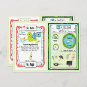 Fleure - Fluorine Horn Unicorn Game Kaart (Voorkant / Achterkant)