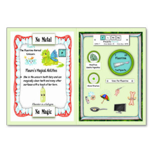 Fleure - Fluorine Horn Unicorn Trading Kaart