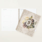 Fleurie décorative chic sur papier kraft Rustique (Devant avec enveloppe)