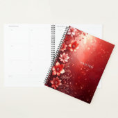 Fleurie festive rouge (Devant avec enveloppe)